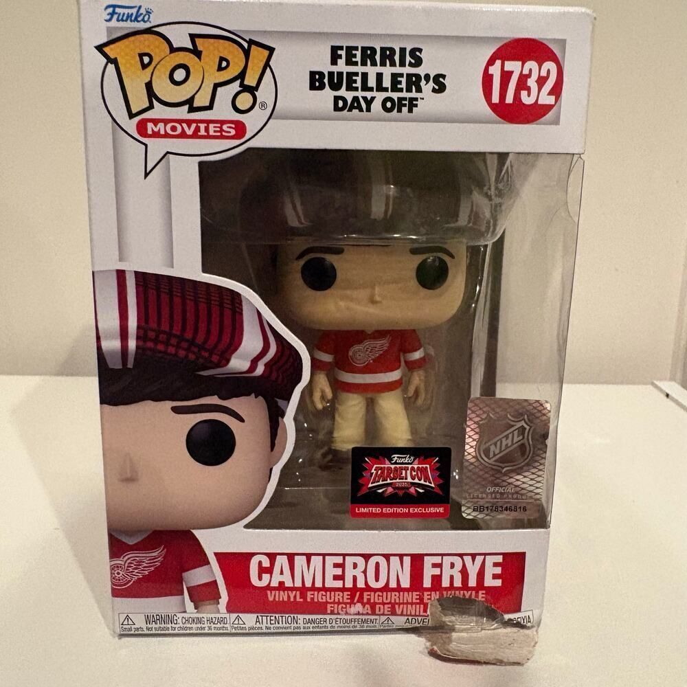 Ferris Bueller's Day Off Cameron Frye NHL Red Wings Funko Pop 1732